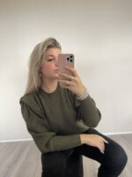 Knit Sweater Green - Afbeelding 2