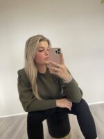 Knit Sweater Green