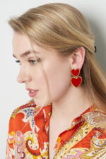 Laure Oorbellen Roze/Goud - Afbeelding 2