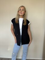 Miley Gilet Black
