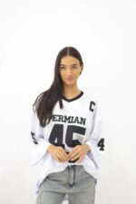 Jersey Tee White/Black - Afbeelding 4