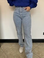 Diamond Straight Leg Stretch Jeans Blue