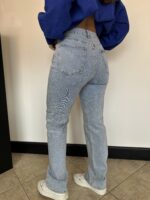 Diamond Straight Leg Stretch Jeans Blue - Afbeelding 4