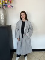 Senna Coat Light Grey - Afbeelding 3